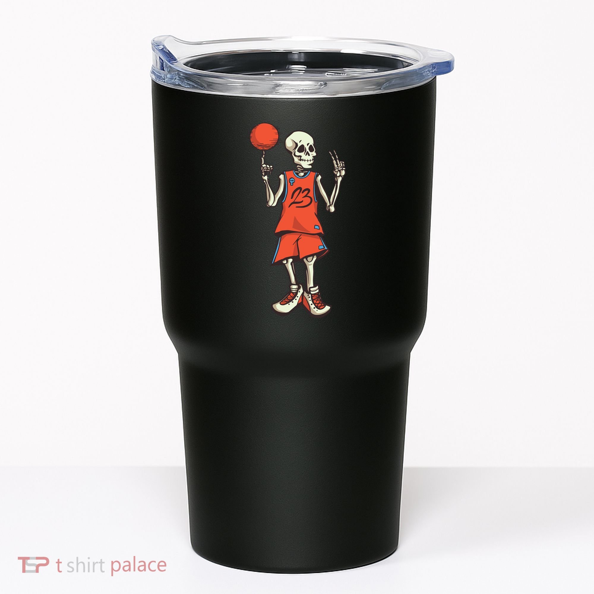 Skeleton Basketball Tumbler