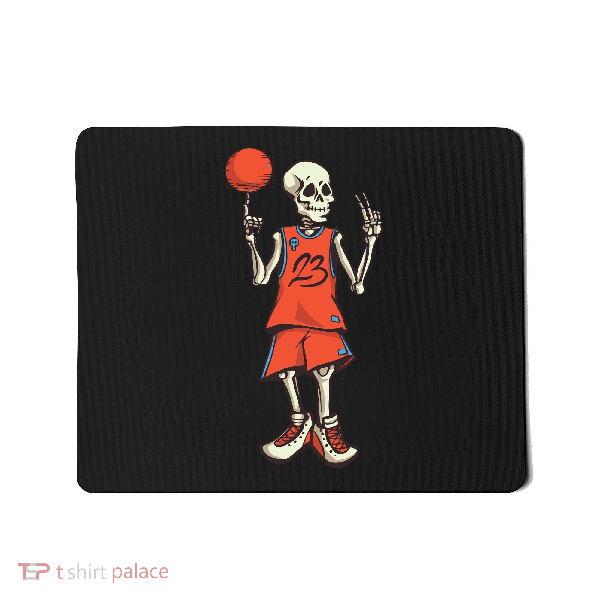 Skeleton Basketball Mousepad