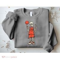 Skeleton Basketball Sweatshirt thumb 2