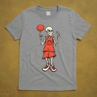 Skeleton Basketball T-Shirt thumb 5