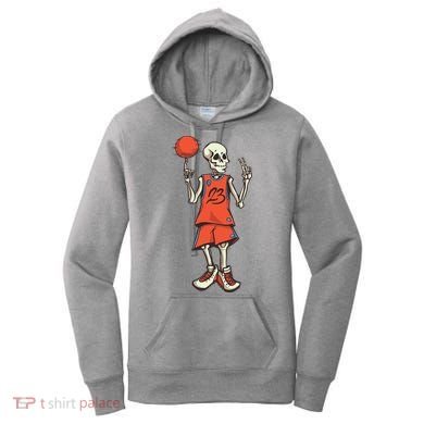 Skeleton Basketball Women's Hoodie