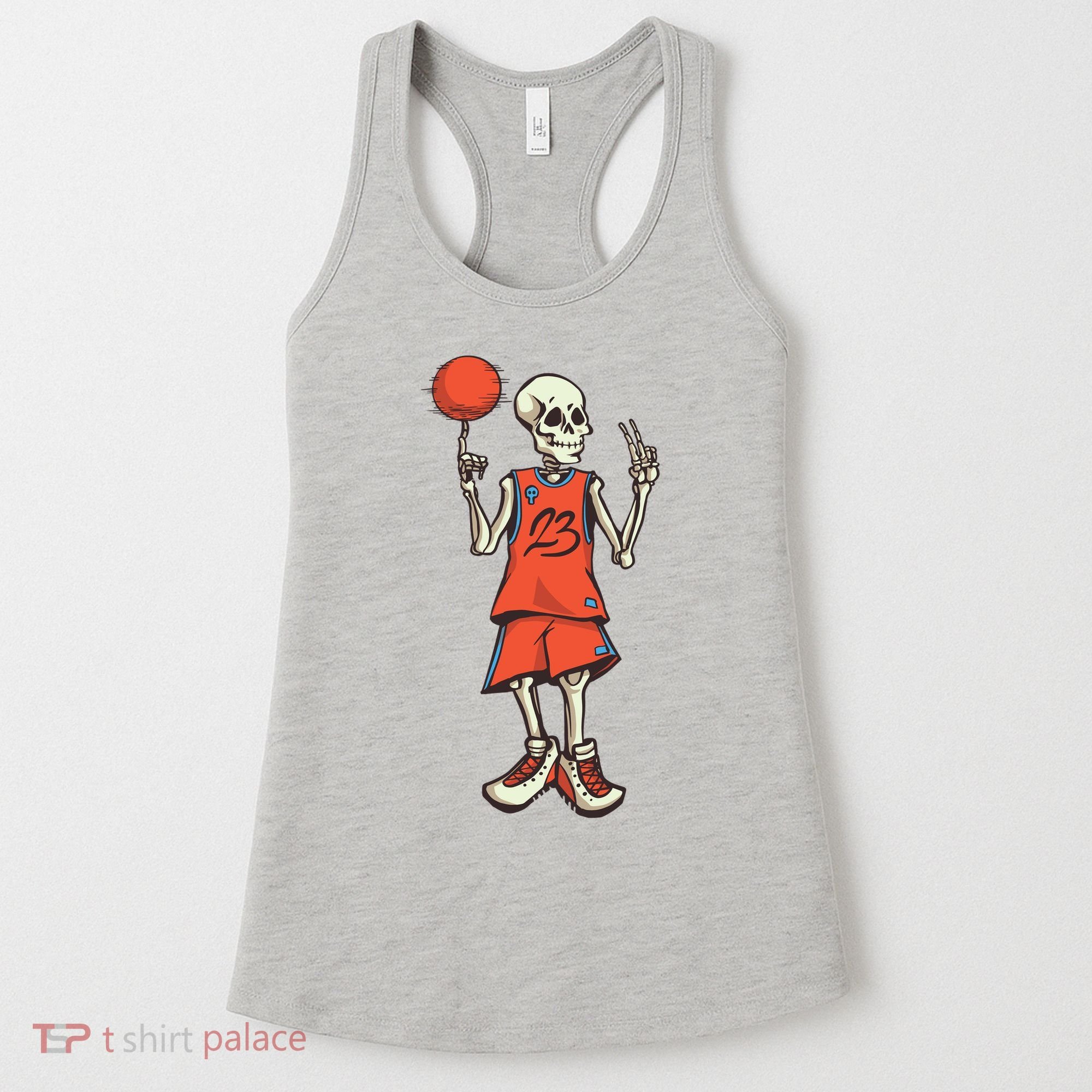 Skeleton Basketball Women's Tank Top
