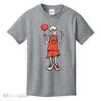 Skeleton Basketball Kids T-Shirt thumb 0