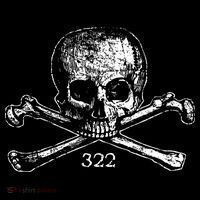 Skull & Bones 322 Distressed Skull And Crossbones Apron thumb 3