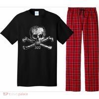 Skull & Bones 322 Distressed Skull And Crossbones Pajama Set thumb 0