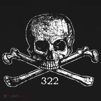 Skull & Bones 322 Distressed Skull And Crossbones Pajama Set thumb 2