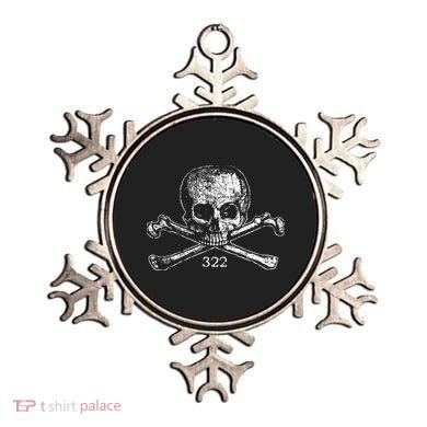 Skull & Bones 322 Distressed Skull And Crossbones Ornament
