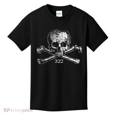 Skull & Bones 322 Distressed Skull And Crossbones Kids T-Shirt