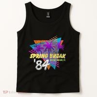 Spring Break 84 Miami Beach 80s Party Wear Tank Top thumb 2