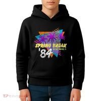 Spring Break 84 Miami Beach 80s Party Wear Kids Hoodie thumb 4