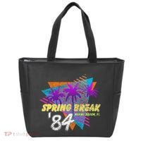 Spring Break 84 Miami Beach 80s Party Wear Tote Bag thumb 0
