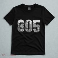 Santa Barbara 805 Area Code Vintage Palm Trees California T-Shirt thumb 5