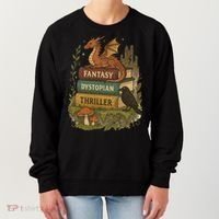 Subtle Book Anti-Trump Book Fantasy Dystopian Thriller Women's Sweatshirt thumb 0