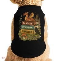 Subtle Book Anti-Trump Book Fantasy Dystopian Thriller Doggie Tank thumb 0