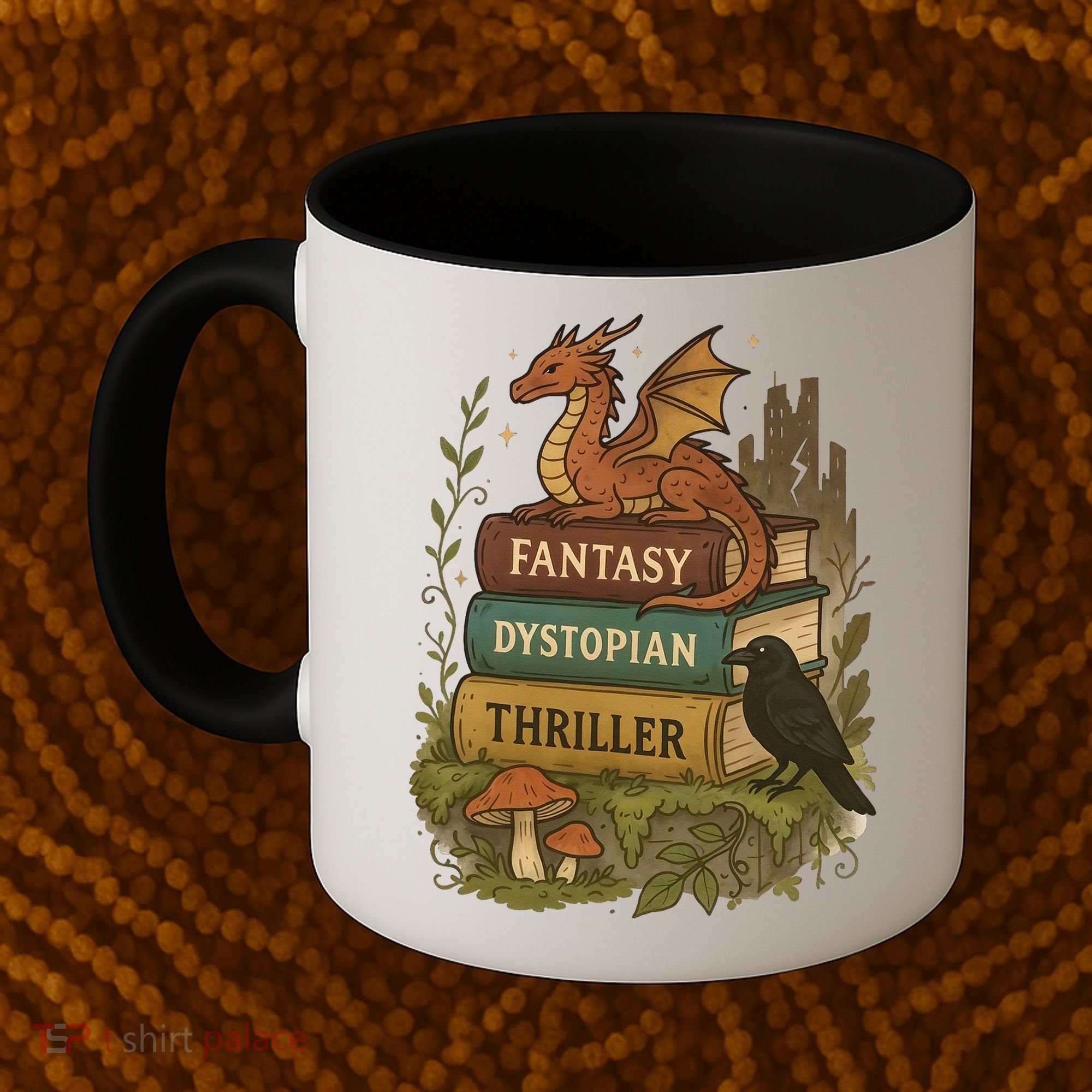 Subtle Book Anti-Trump Book Fantasy Dystopian Thriller Coffee Mug