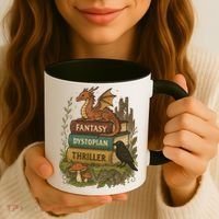 Subtle Book Anti-Trump Book Fantasy Dystopian Thriller Coffee Mug thumb 3