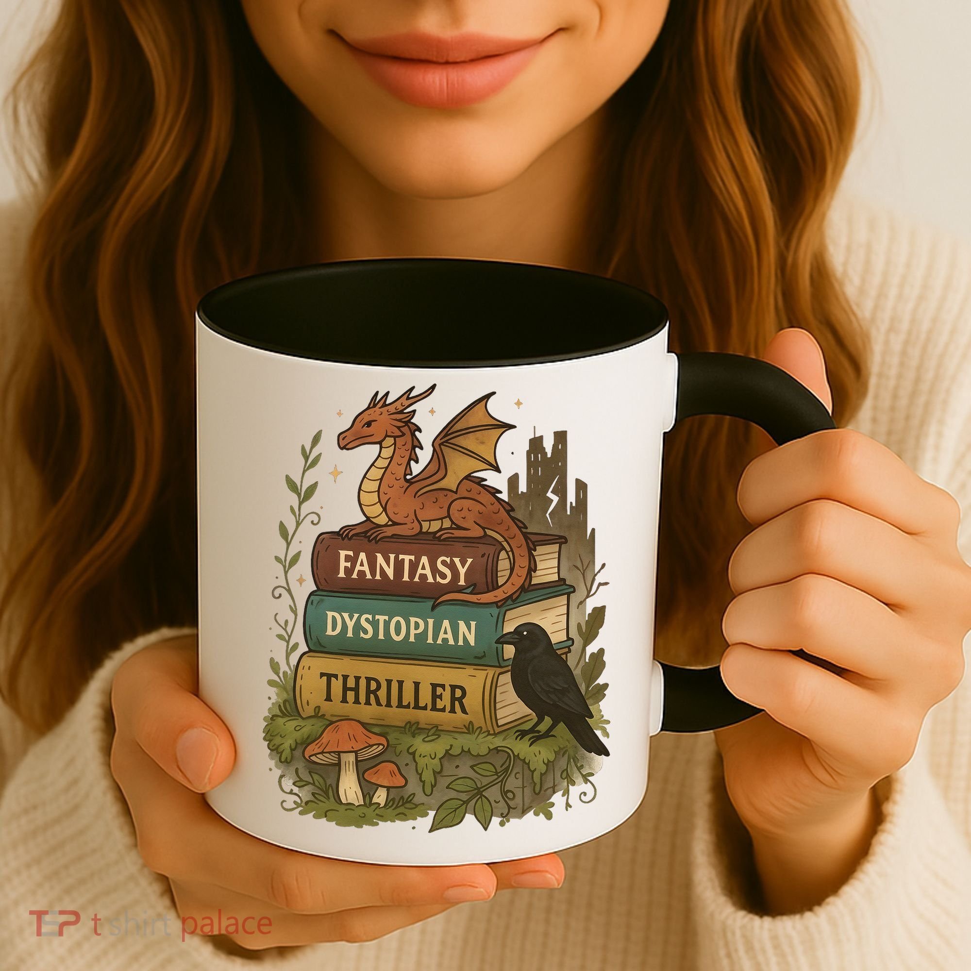 Subtle Book Anti-Trump Book Fantasy Dystopian Thriller Coffee Mug