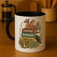 Subtle Book Anti-Trump Book Fantasy Dystopian Thriller Coffee Mug thumb 4
