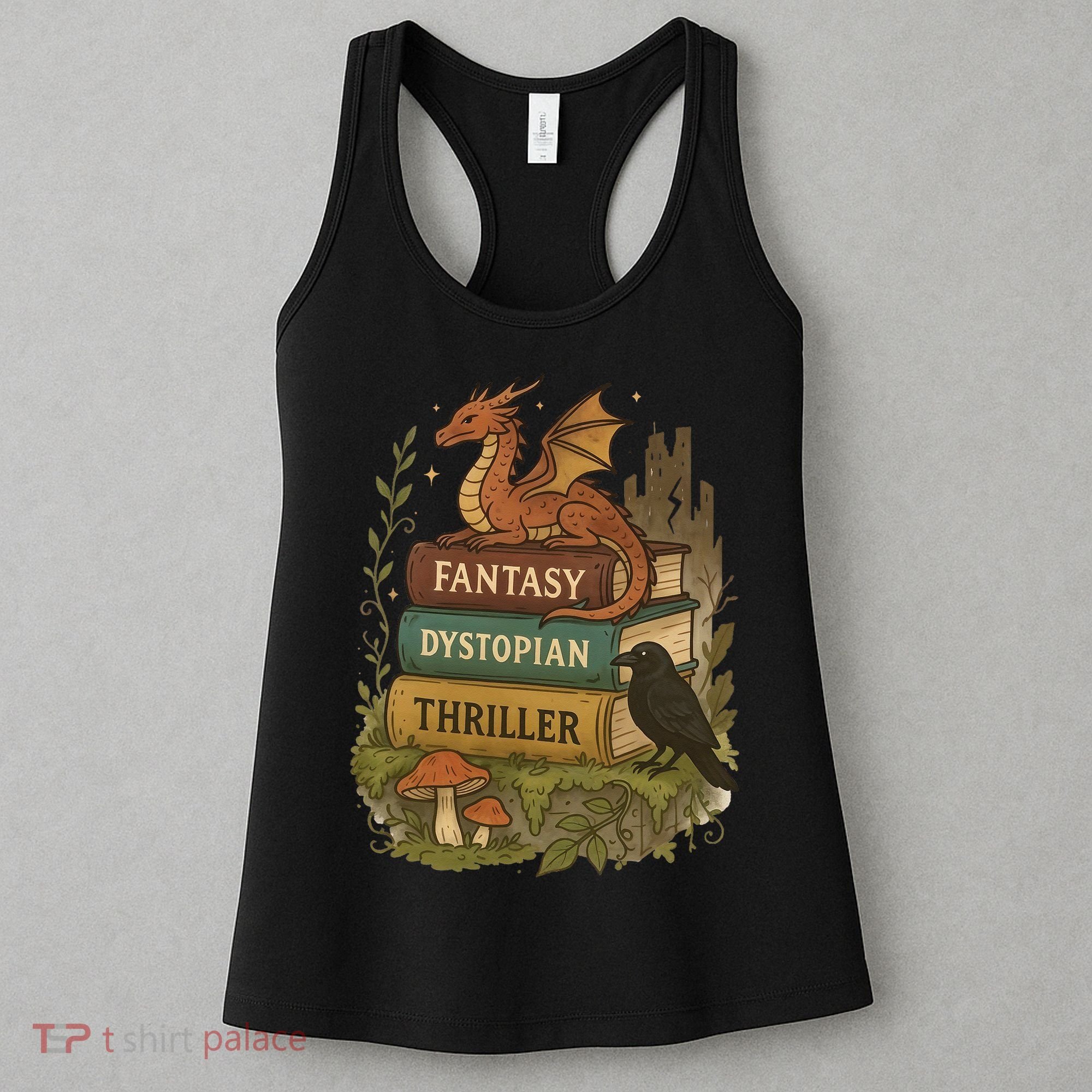 Subtle Book Anti-Trump Book Fantasy Dystopian Thriller Women's Tank Top