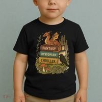 Subtle Book Anti-Trump Book Fantasy Dystopian Thriller Toddler T-Shirt thumb 2