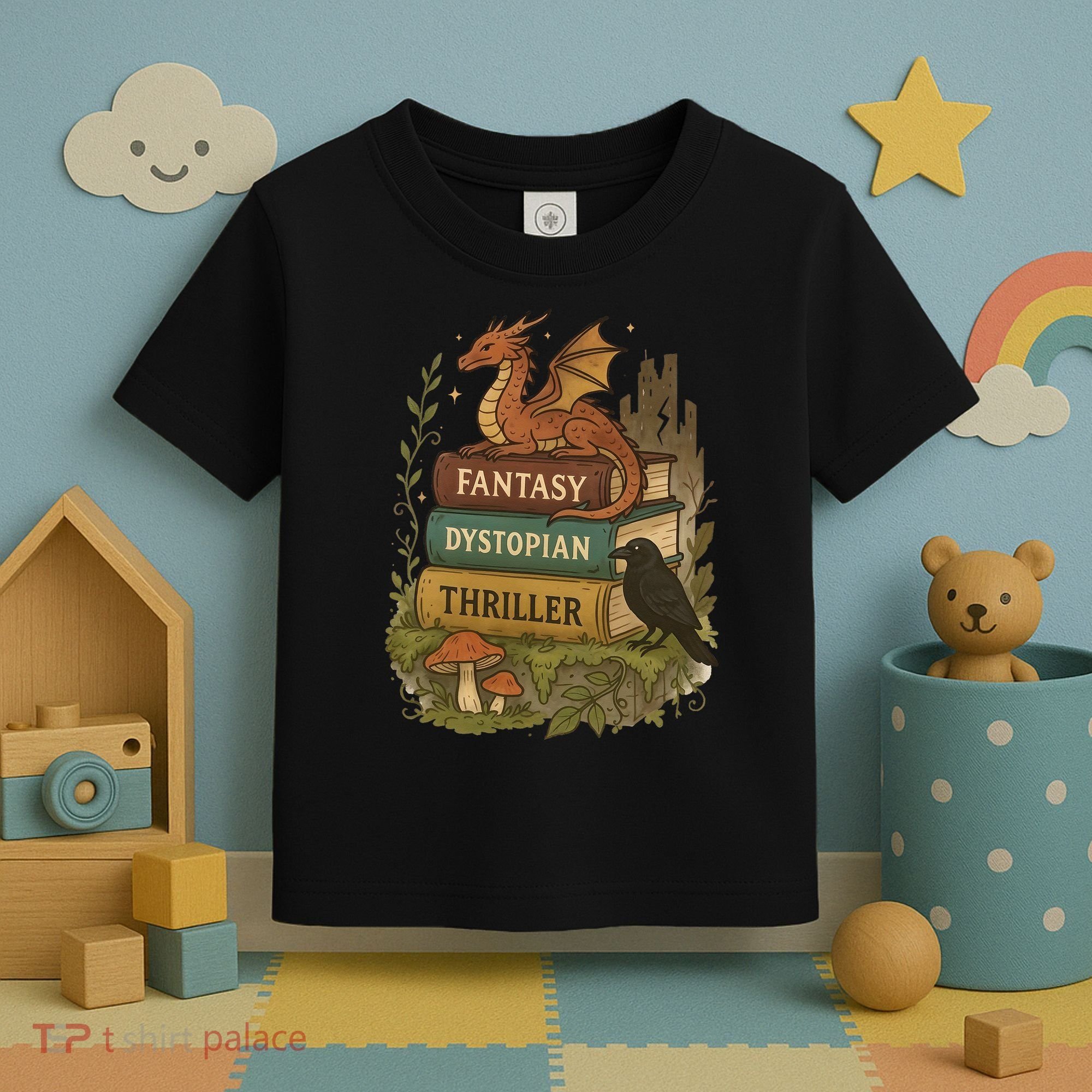 Subtle Book Anti-Trump Book Fantasy Dystopian Thriller Toddler T-Shirt