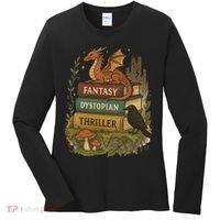 Subtle Book Anti-Trump Book Fantasy Dystopian Thriller Women's Long Sleeve Shirt thumb 0