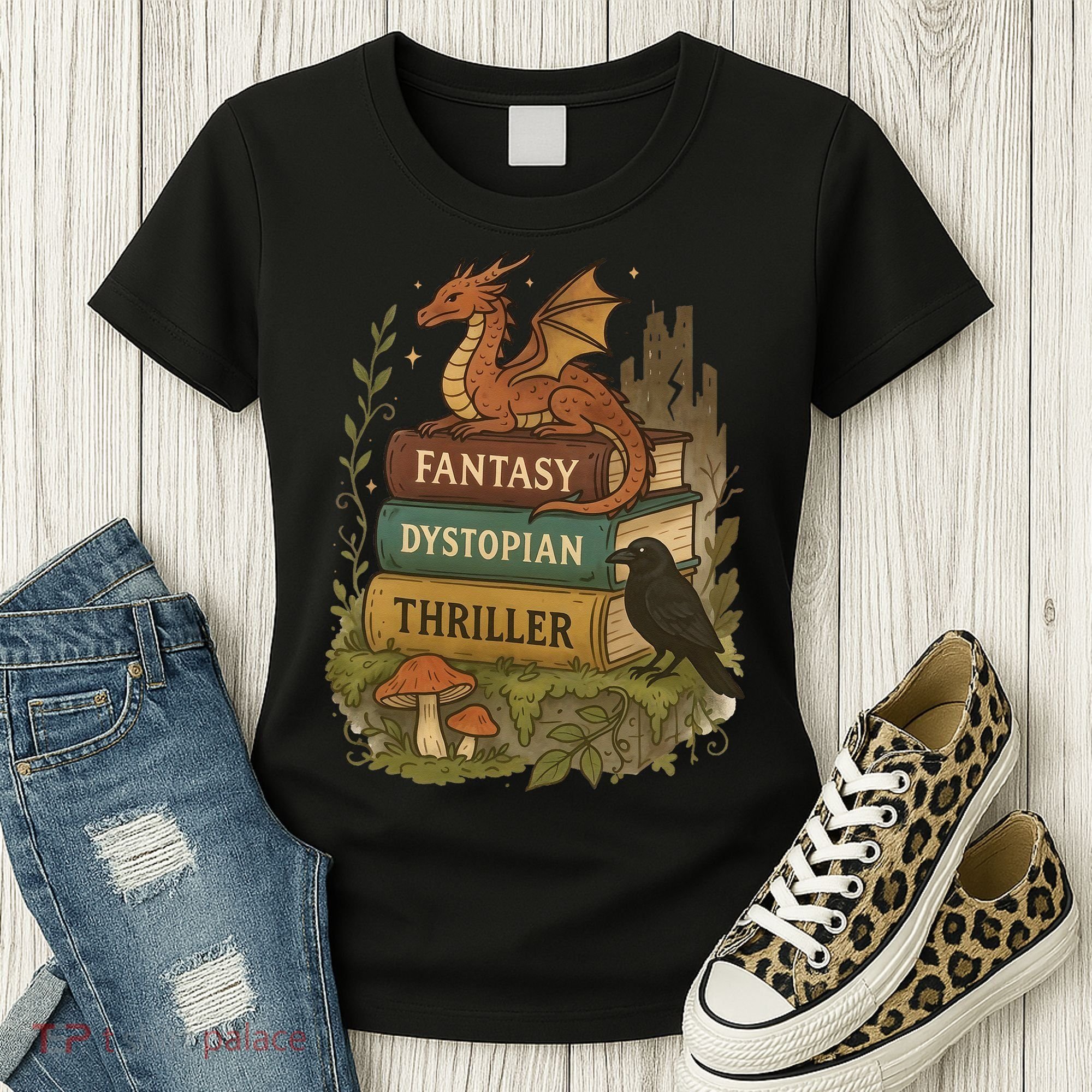 Subtle Book Anti-Trump Book Fantasy Dystopian Thriller Women's T-Shirt