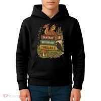 Subtle Book Anti-Trump Book Fantasy Dystopian Thriller Kids Hoodie thumb 4
