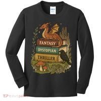 Subtle Book Anti-Trump Book Fantasy Dystopian Thriller Kids Long Sleeve Shirt thumb 0