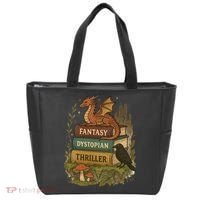 Subtle Book Anti-Trump Book Fantasy Dystopian Thriller Tote Bag thumb 0