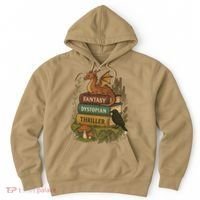 Subtle Book Anti-Trump Book Fantasy Dystopian Thriller Hoodie thumb 0