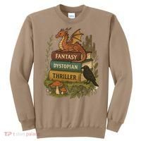 Subtle Book Anti-Trump Book Fantasy Dystopian Thriller Sweatshirt thumb 0