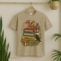 Subtle Book Anti-Trump Book Fantasy Dystopian Thriller T-Shirt thumb 2