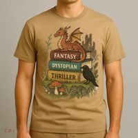 Subtle Book Anti-Trump Book Fantasy Dystopian Thriller T-Shirt thumb 3