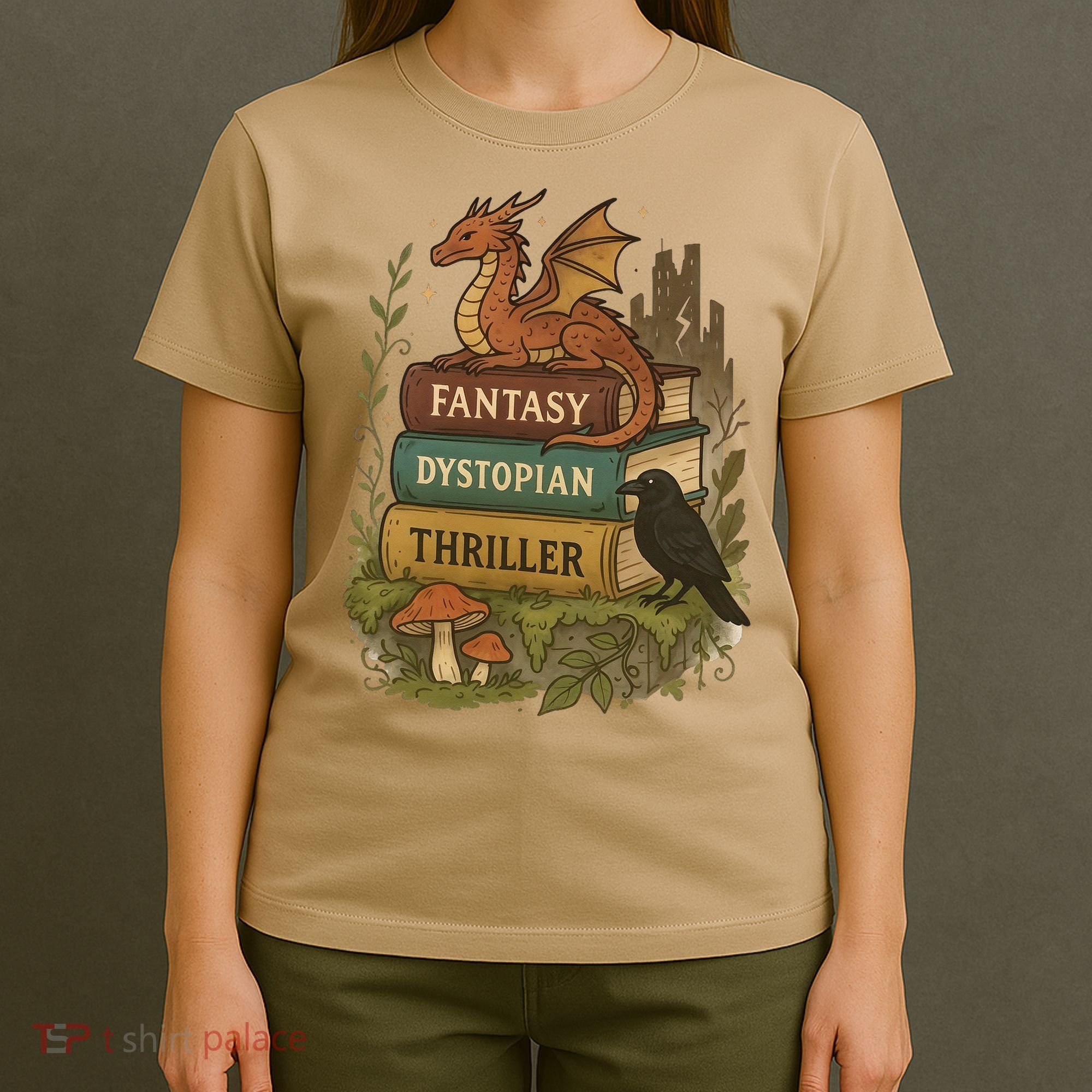 Subtle Book Anti-Trump Book Fantasy Dystopian Thriller T-Shirt