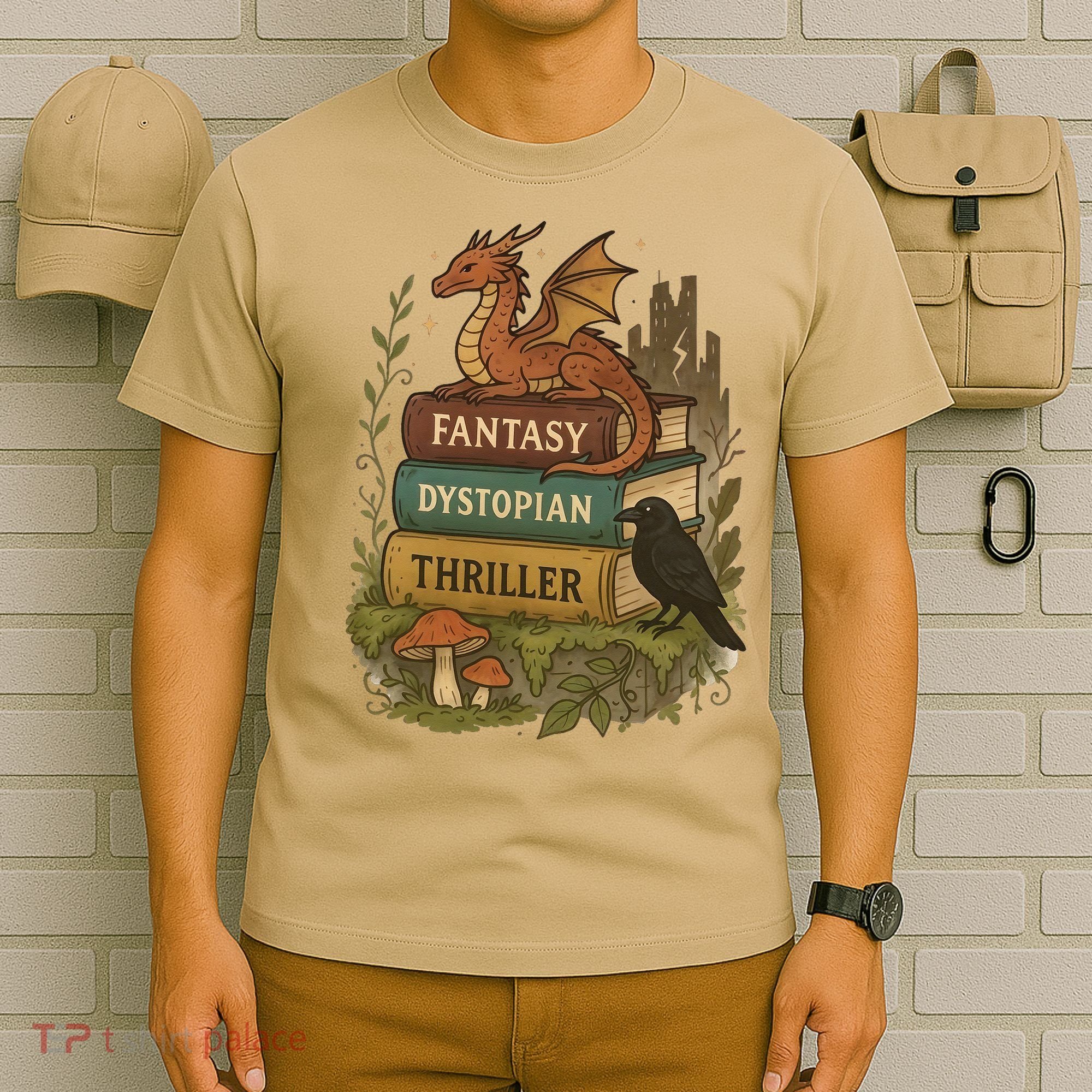Subtle Book Anti-Trump Book Fantasy Dystopian Thriller T-Shirt