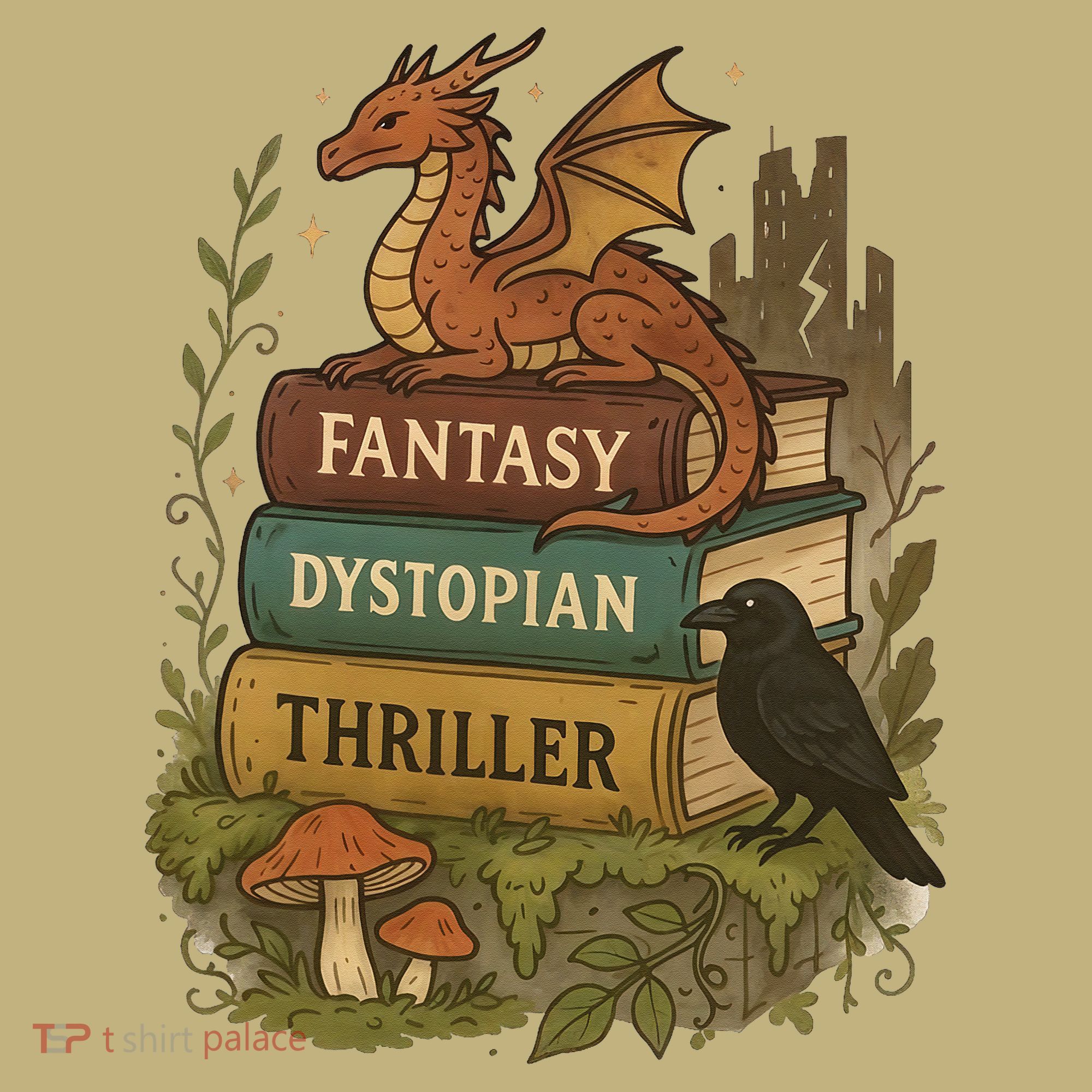 Subtle Book Anti-Trump Book Fantasy Dystopian Thriller Mousepad