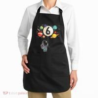 Sixth Birthday Astronaut 6th Birthday Space Moon Apron thumb 2