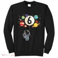 Sixth Birthday Astronaut 6th Birthday Space Moon Sweatshirt thumb 0