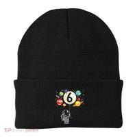 Sixth Birthday Astronaut 6th Birthday Space Moon Beanie thumb 0