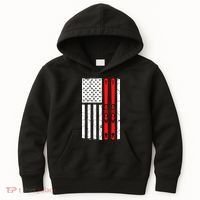 Ski Boarding American Flag Sport Hobby Kids Hoodie thumb 0