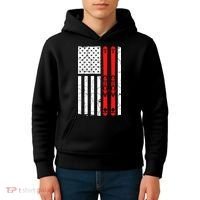 Ski Boarding American Flag Sport Hobby Kids Hoodie thumb 4