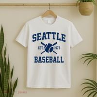 Seattle Baseball Athletic Vintage Sports Team Fan T-Shirt thumb 2