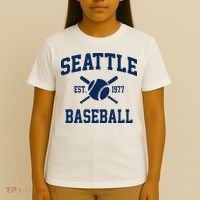 Seattle Baseball Athletic Vintage Sports Team Fan T-Shirt thumb 4