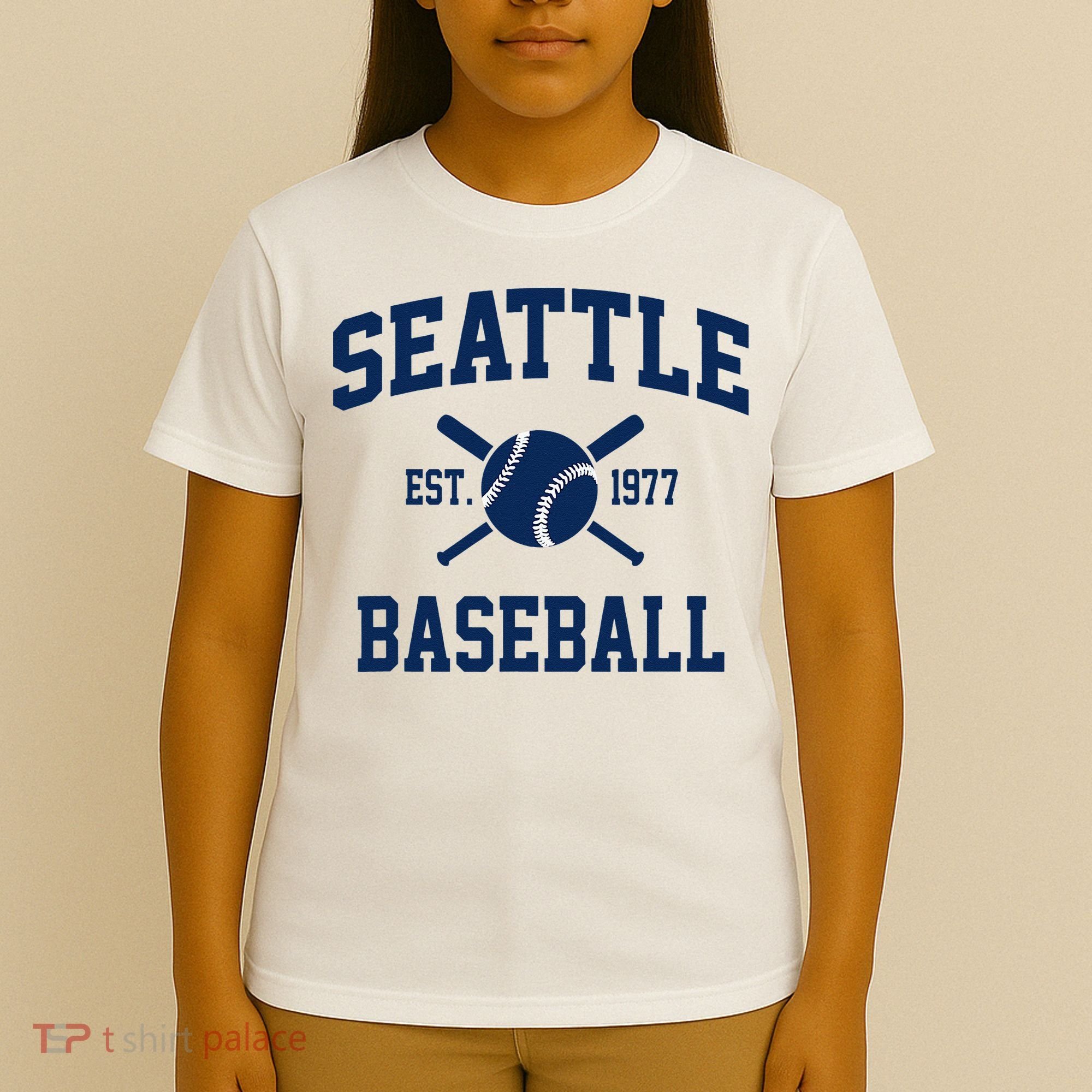 Seattle Baseball Athletic Vintage Sports Team Fan T-Shirt
