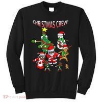 Santa Black African American Christmas Crew Flossing Floss TShirt Sweatshirt thumb 0