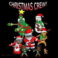 Santa Black African American Christmas Crew Flossing Floss TShirt Coffee Mug thumb 5
