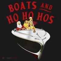 Santa Boats And Ho Ho Hos Christmas Women's Hoodie thumb 2