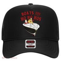 Santa Boats And Ho Ho Hos Christmas Hat thumb 0