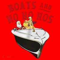 Santa Boats And Ho Ho Hos Christmas Santa Hat thumb 1